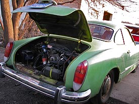 1974 Karmann Ghia Engine