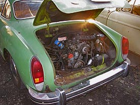 1974 Karmann Ghia Engine