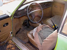 1974 Karmann Ghia Interior