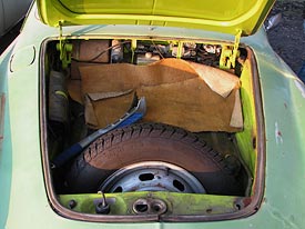 1974 Karmann Ghia Trunk