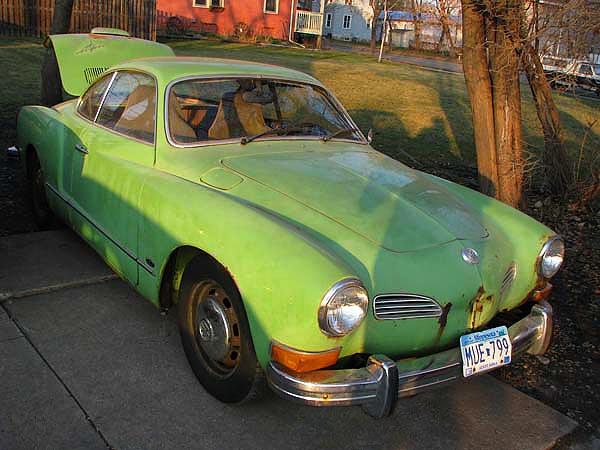Rare Auto Stick Shift Starts up and runs great 1974 Karmann Ghia for sale