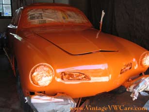 karmann ghia paint job