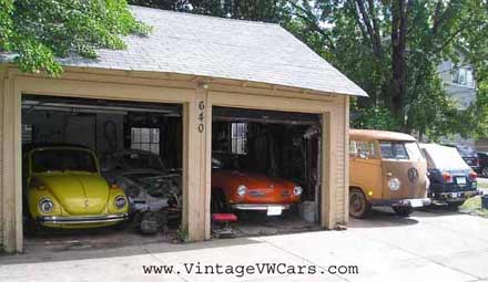 VW Beetles, buses, and Ghias