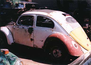 VW oval window pre restoration