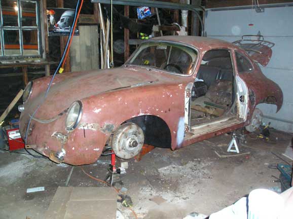 Porsche 356B Restoration page 3