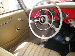 1959 Porsche 356a Interior