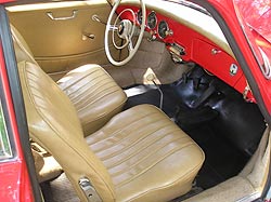 1959 Porsche 356a Interior