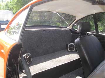 krmann ghia interior