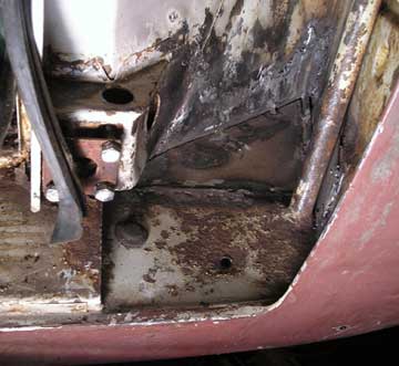 porsche rust repair