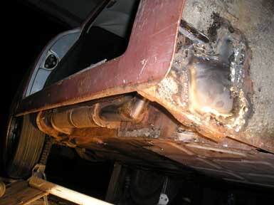 porsche rust repair