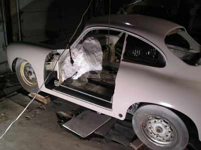 porsche 356 in primer