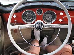 1960 karmann ghia dash