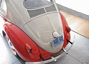 Restored 1957 VW Oval-Window Beetle