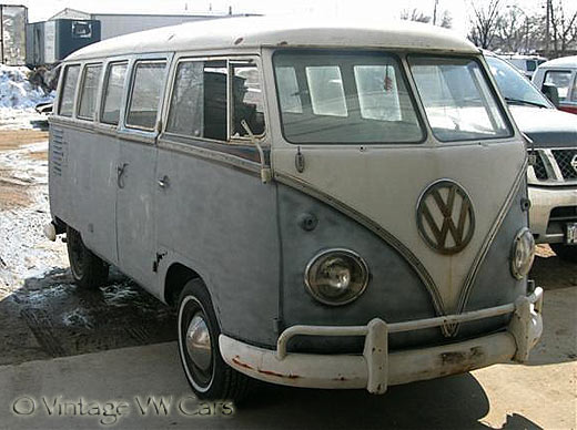 1961 15-Window VW Bus for Sale